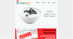 Desktop Screenshot of fermentech.com.br